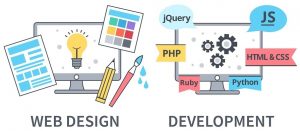 webdesign and development banner